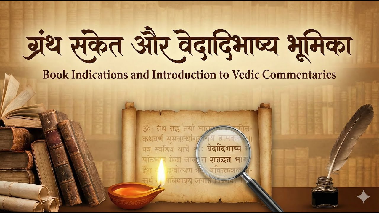 ग्रंथ संकेत और वेदादिभाष्य भूमिका | स्वामी दयानंद सरस्वती | ऋग्वेदादिभाष्यभूमिका