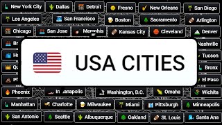 Creating USA CITIES in Infinite Craft [ SPEEDRUN ]