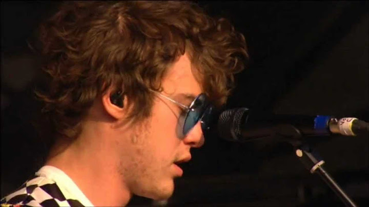 Electric Feel Live version - Live performance video thumbnail