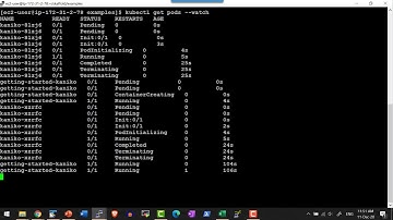 Build using Skaffold, Kaniko and Minikube