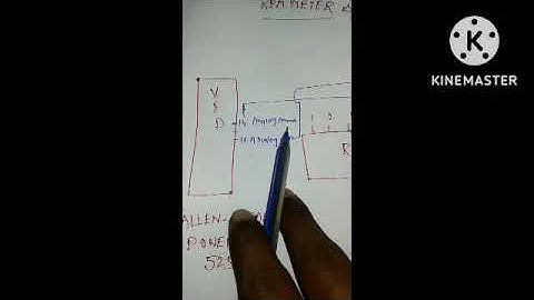 VFD &RPM meter connection