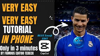 How to Edit Blue Emoji in CapCut in Under 3 Minutes 💙 | CapCut Editing Tutorial | TEBECX EDITZ screenshot 5