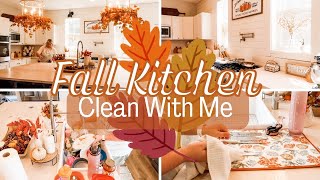 FALL KITCHEN CLEAN WITH ME | PANTRY RESTOCK | WHAT JUST HAPPENED??