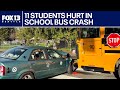 School bus crash in Tacoma, WA sends 11 students to hospital