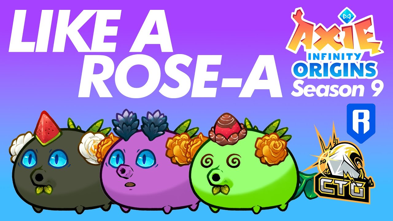 TRIPLE ROSA BUILD | SEASON 9 | ORIGINS LEADERBOARD | AXIE INFINITY ...