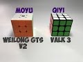 Длинное, но подробное сравнение Valk 3 и MoYu Weilong GTS v2