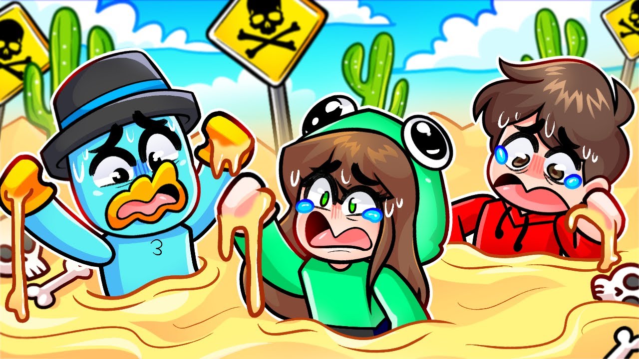 ATRAPADO en ARENAS MOVEDIZAS con Mi FAN LOCA!