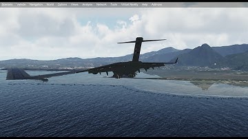 Prepar3D® v5 C17A Samoa Pago Pago (NTAA-NCRG(point)-NSTU) visual