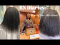 RN Diaries: I cut my hair + Day in the life: MBA School
