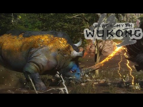 Gold Armored Rhino | Yaoguai Chief | Chapter 6 | Black Myth Wukong