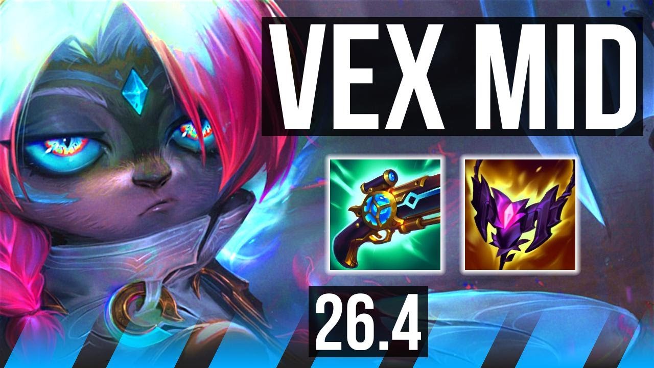 VEX vs AKALI (MID) | KR Challenger | 26.4