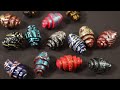 Test Inka-Gold metallic colors on polymer clay FIMO Tutorial DIY beads Handmade
