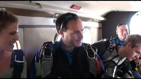 Carrie Swartz SKYDIVES!!!