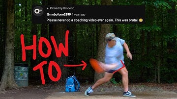 A New Way To Learn A Forehand - Disc Golf Tips