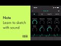 Learn Note: Sketching with sound