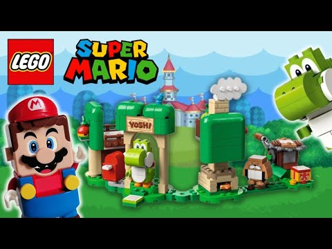 Lego Super Mario Yoshi's Gift House review (71406) SUBSCRIBE - YouTube