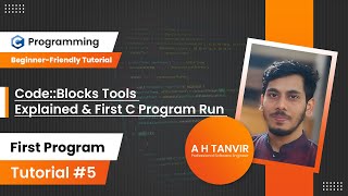 Code::Blocks Tools Explained & First C Program Run | সি প্রোগ্রাম লিখে রান করুন সহজভাবে screenshot 2