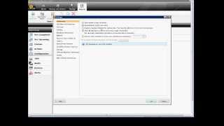 How to setup preferences in Backup Exec 2012