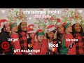 an epic christmas night vlog! target, tiktoks, gift exchange ft. besties