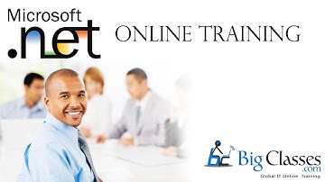 Dot Net Training Tutorial Videos For Beginners Part 1 - BigClasses
