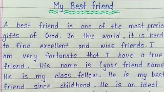 write a descriptive essay title my best friend