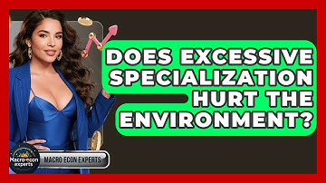 Does Excessive Specialization Hurt The Environment? - Macroecon Experts