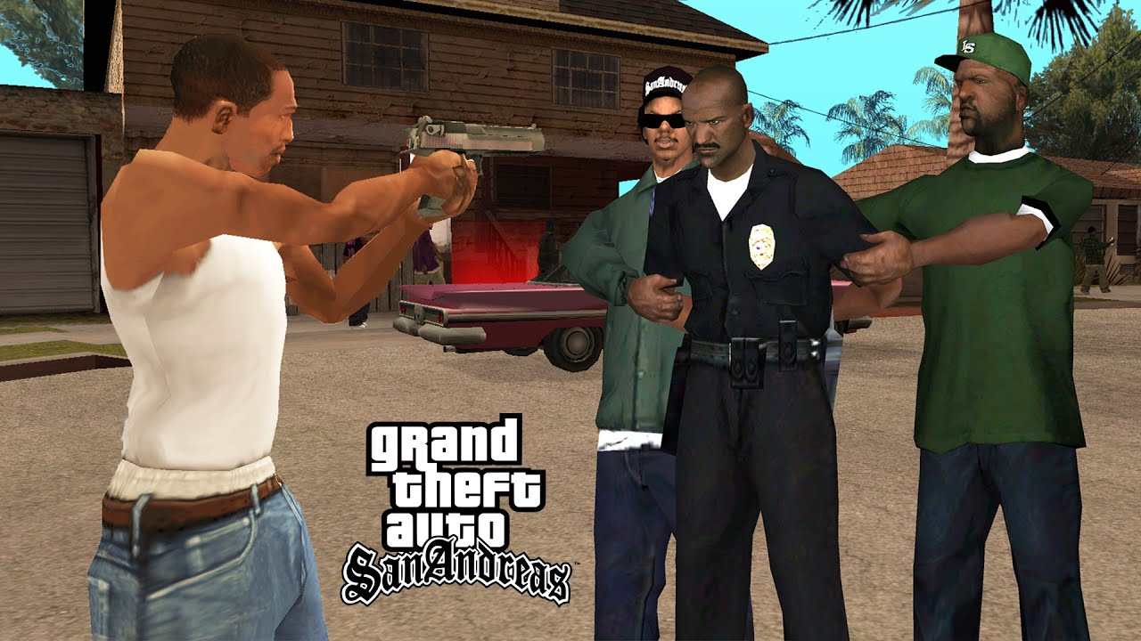 What Happens if You Get Inside CJ's House Before The FIRST MISSION of GTA SAN ANDREAS?