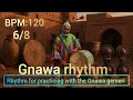 Gnawa Rhythm 6 8 إقاع جودة عالية Rhythm For Practicing The Ghammbri Instrument