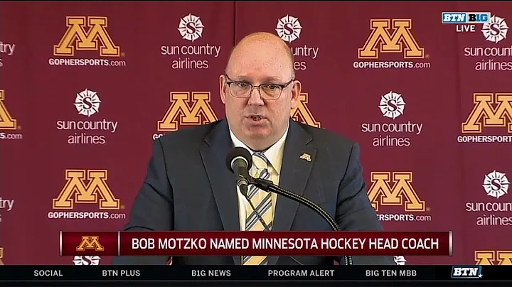 Press Conference: Bob Motzko Introduced as Gopher ...