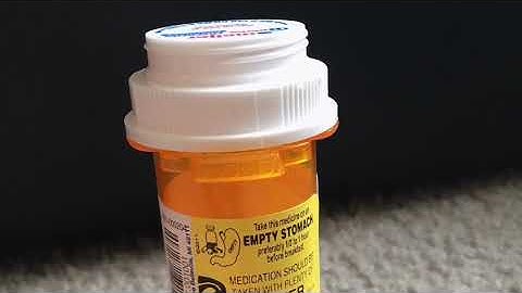 Easy trick to open child proof pill bottle cap