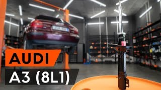 Kaip pakeisti Amortizatorius AUDI A3 (8L1) - vaizdo vadovas