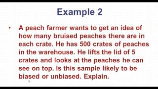 Day 11 CW -  Sample Bias