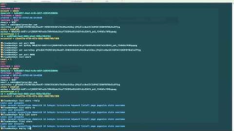 CloudStack CLI: cloudmonkey screencast for users