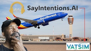 Vatsim Fanatic tries AI ATC