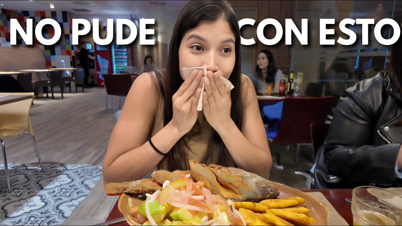 No pudimos con la comida Ecuatoriana Primera vez que pasa esto