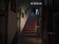 Shadow Figure Watches From Stairs