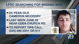 LPSO searching for missing man