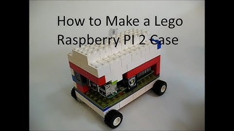 How to make a Raspberry Pi 2 (or 3!) model B case out of legos