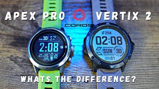 COROS Vertix 2 vs COROS APEX Pro // Whats the difference?? // GPS Watch Battle screenshot 4