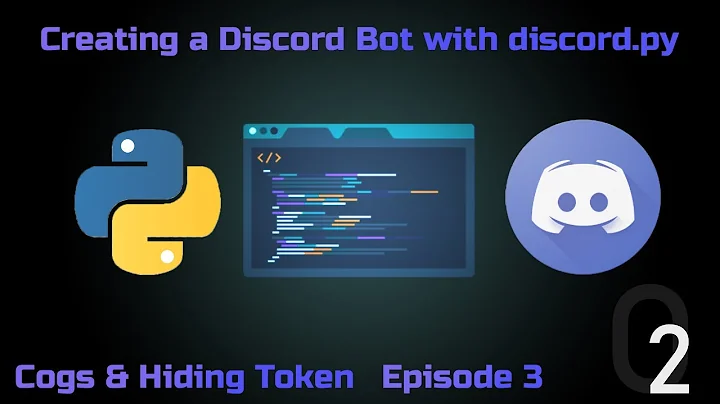 Cogs & Hiding the Token! | How to make a Discord Bot with Python Episode 3
