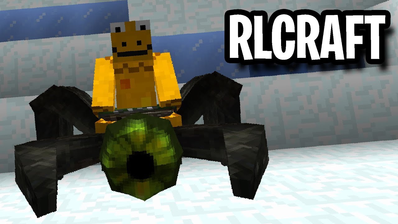 RLCraft but we tame our first BEAST - YouTube