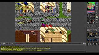 Old Tibia - ED 64 hacked pking until BAN (Eternia 2006 7.81)