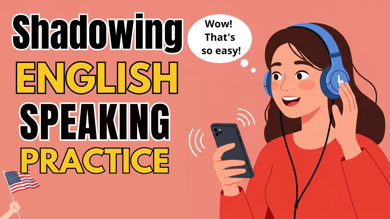 Shadowing English Speaking Practice Speak English Fluently | | English ...