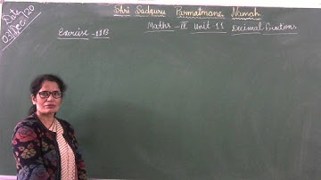 Class-4 mathematics/Unit-11(Decimal Fractions}Exercise- 11 B Part-2