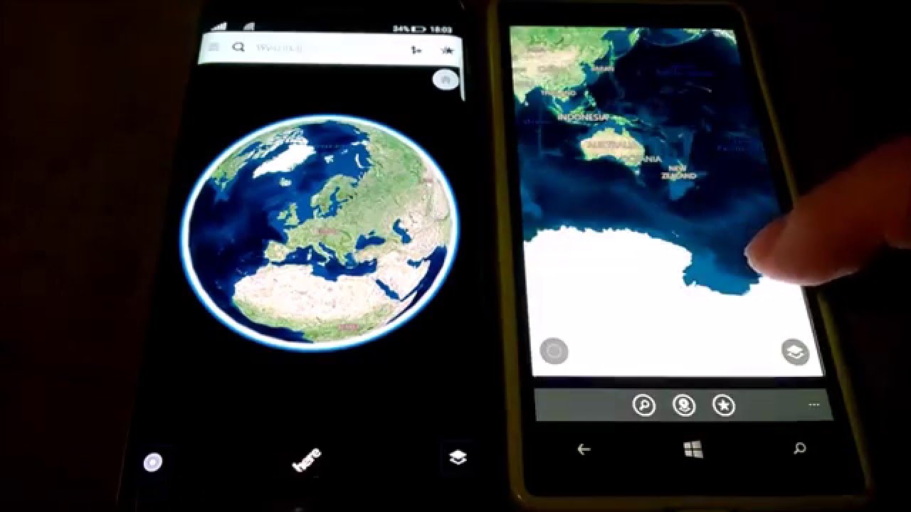 Samsung Galaxy S6E Plus + wp lancher vs Lumia 930 windows 10 mobile