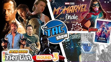 Weekly Movie & Comic News Update | Who is the greatest Action Hero? Rd 3 | Ms Marvel Finale
