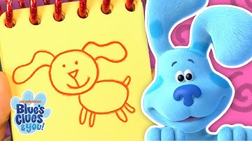 How to Draw w/ Josh and Blue 🖍️| Drawing for Kids | Blue