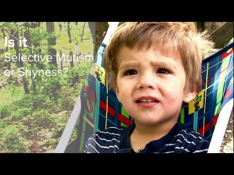 Selective Mutism or is my child just shy?  |  R. Lindsey Bergman, PhD