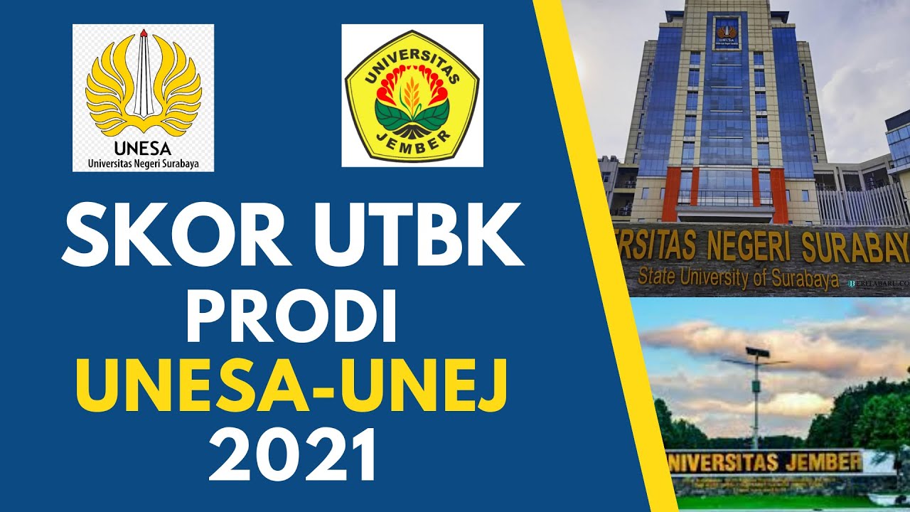 Skor Utbk Unsri 2021 Terbaru