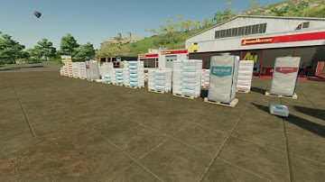 NEW FS22 MODS - EURO PALLET ANIMAL FOOD SET: FARMING SIMULATOR 22